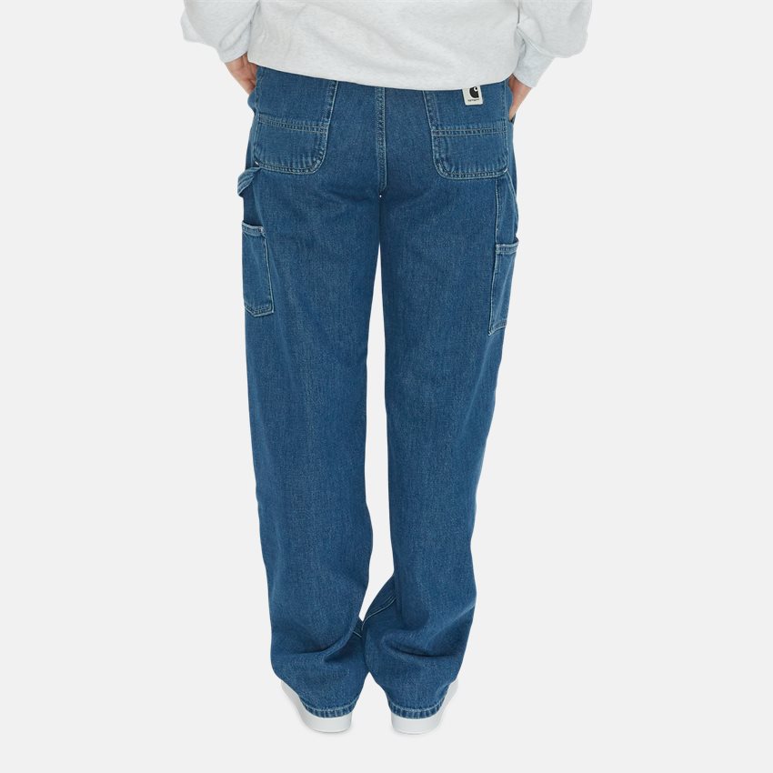 Carhartt WIP Women Jeans W PIERCE PANT STRAIGHT I031251.01.06 BLUE STONE WASHED